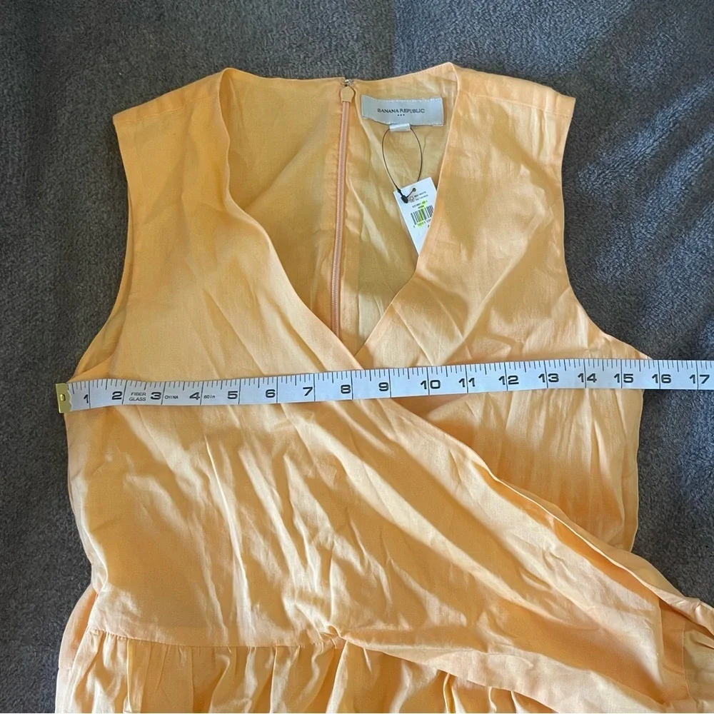 Banana Republic Orange Maxi Dress - Picture 8 of 10